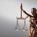 Estátua representando a justiça
