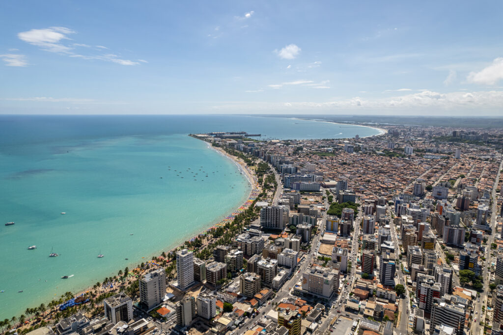 Imagem aérea de Alagoas